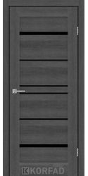 Межкомнатные двери VISTA, PVC Renolit Ясен Граніт black